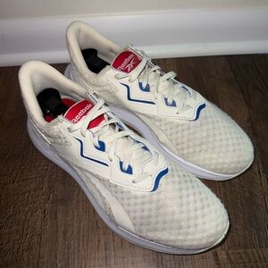 Reebok Energen Plus 2 | White, Blue, Red | Men’s Size 7.5